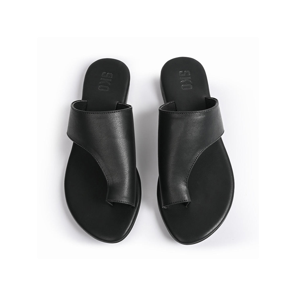 SKO Amalfi Black Flats