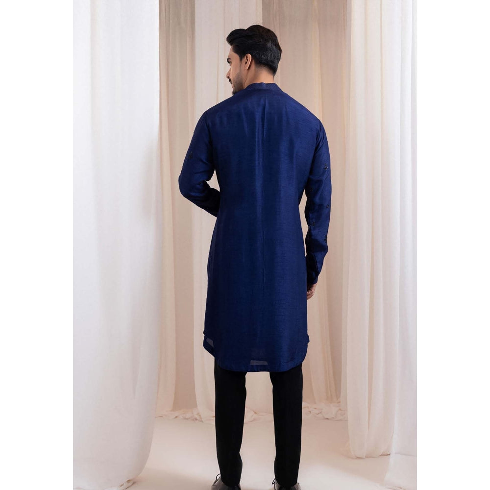 SMRITI Navy Blue Kurta and Pant
