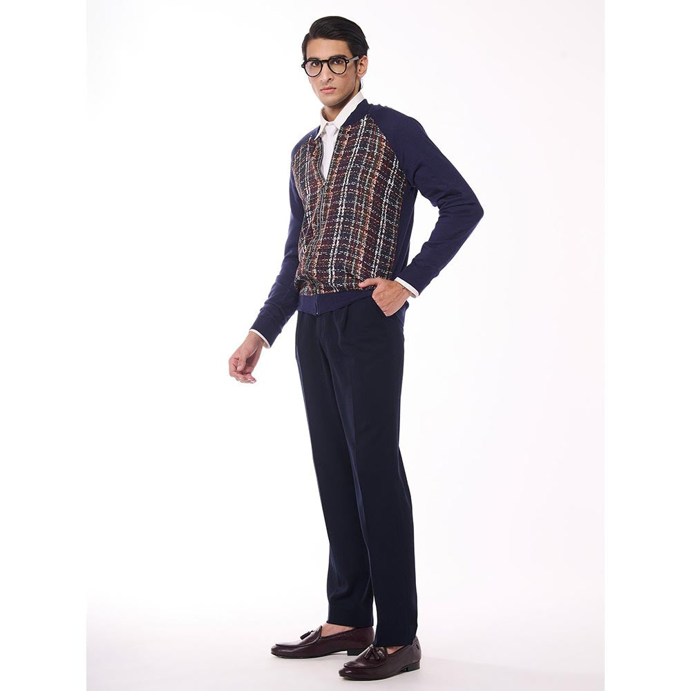 S&N by Shantnu Nikhil Hued Merino Multicolour Sweater