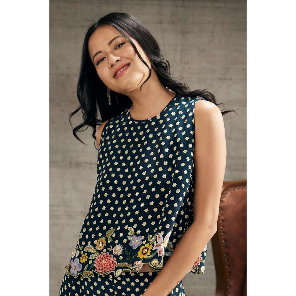 Soup by Sougat Paul Gulista Embroidered Co-Ord (Set of 2)