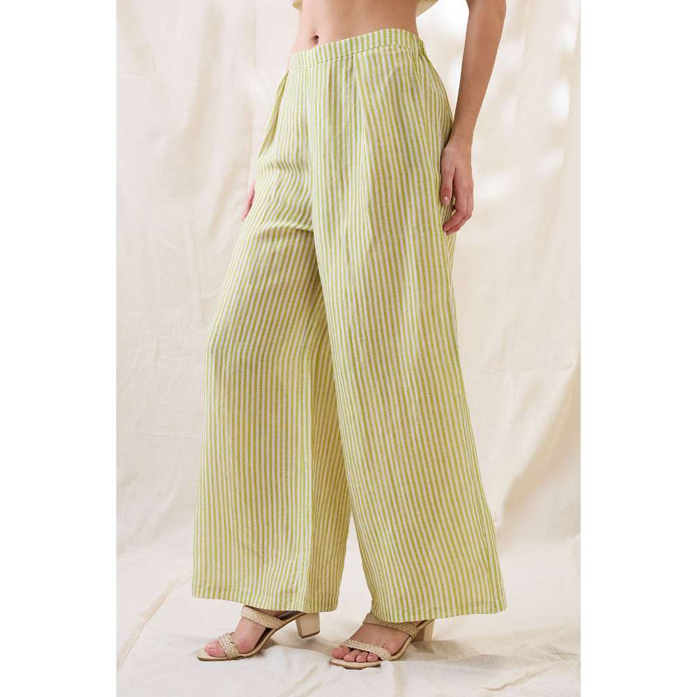 Soup by Sougat Paul Gulzaar Appliqued Floral Print Co-Ord (Set of 2)