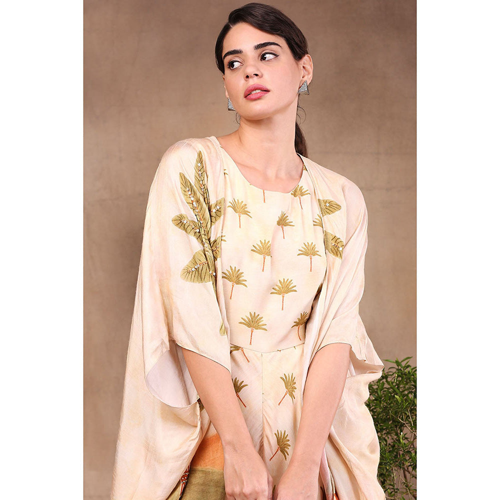 Soup by Sougat Paul Conversational Printed Jumpsuit with Jacket