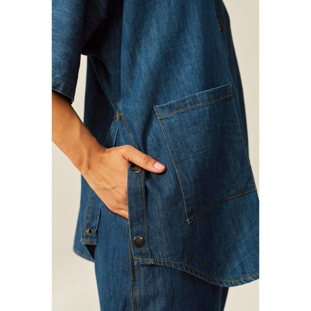 SPACE Dolla Dark Denim Co-Ord (Set of 2)