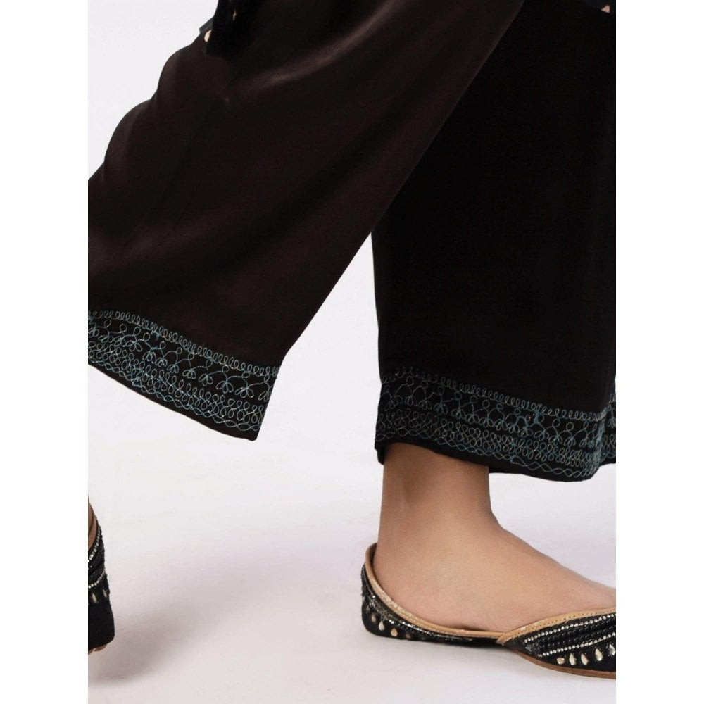 Spring Soul Modal Silk Bandhani Kurta and Pant (Set of 2)