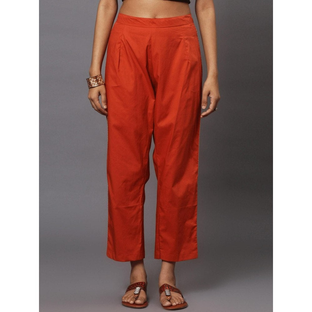 Spring Soul Orange Cotton Co-Ord (Set of 2)