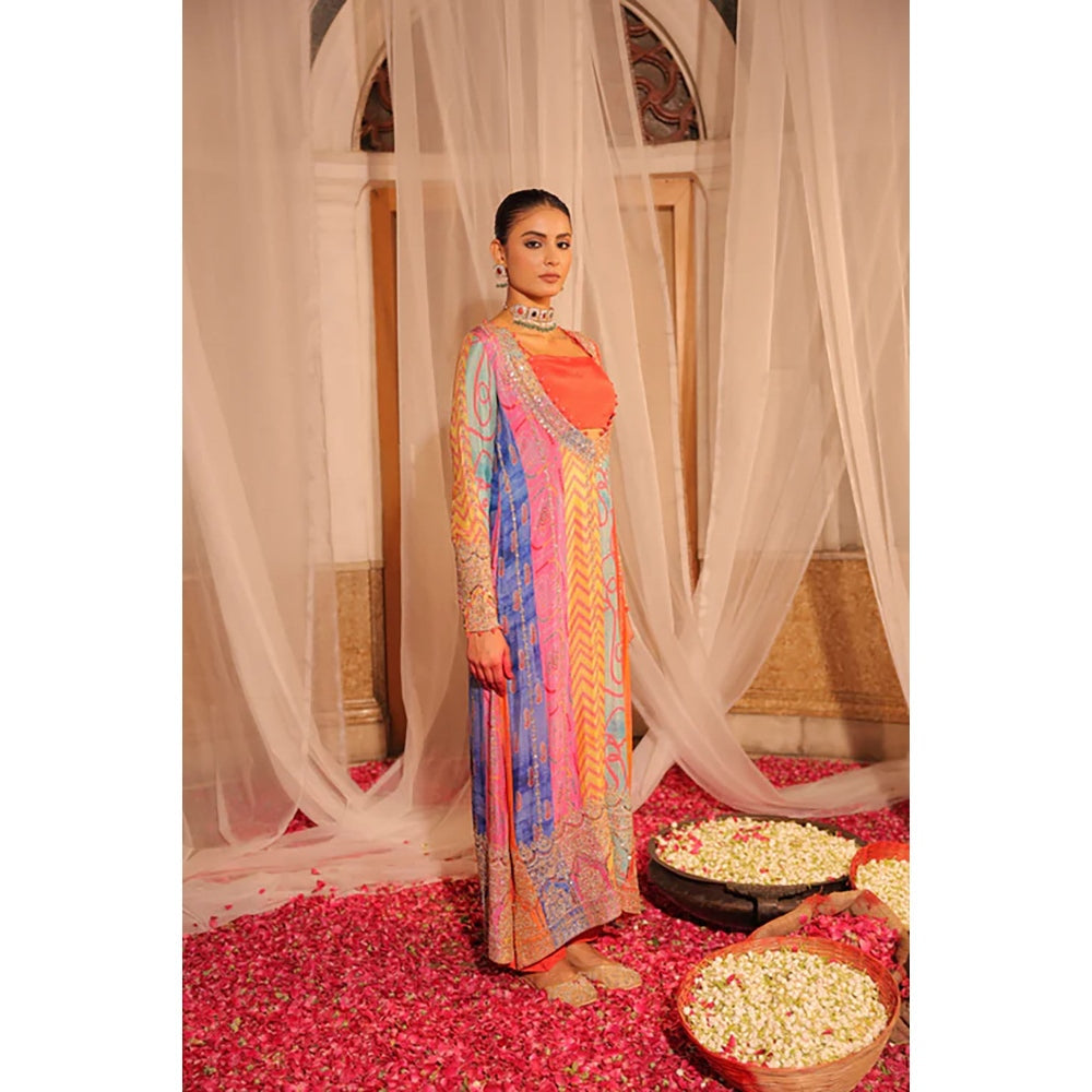 Studio Chiraiya Vibrant Multi-Colour Dress for Women