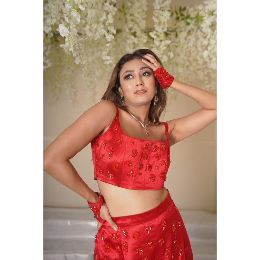 SUBTLE Miu Blouse with Skirt (Set of 2)