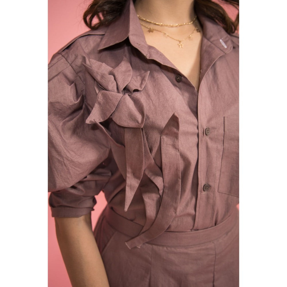 SUBTLE Brown Gulsah Shirt