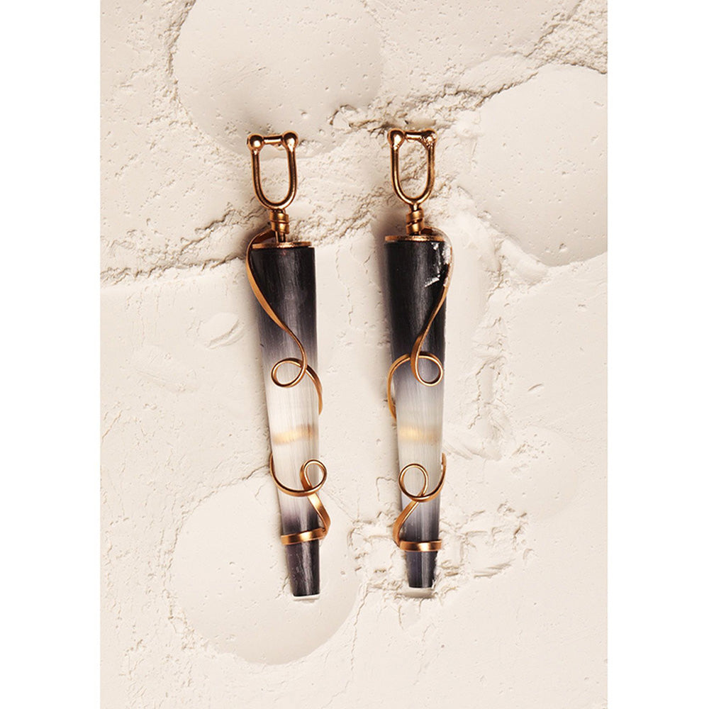 Suhani Pittie Midnight Haze Black Earrings