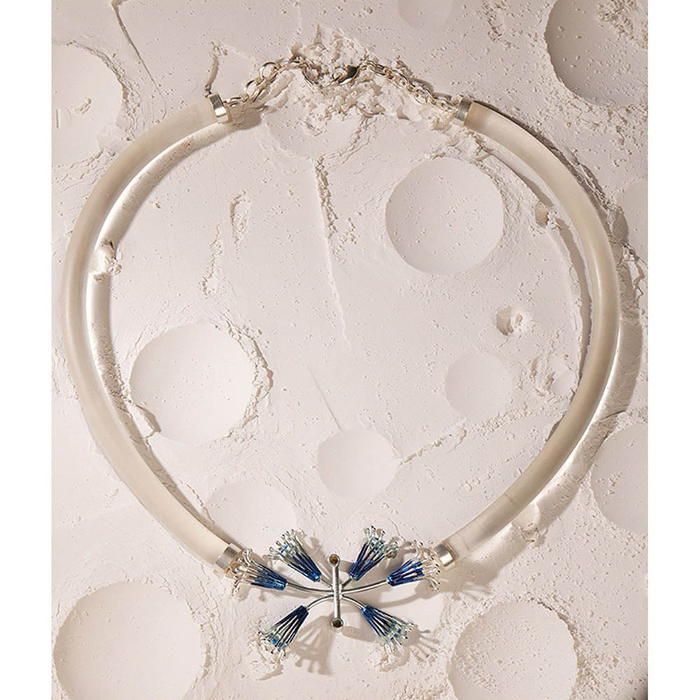 Suhani Pittie Luna Valley Acrylic Pipe Necklace