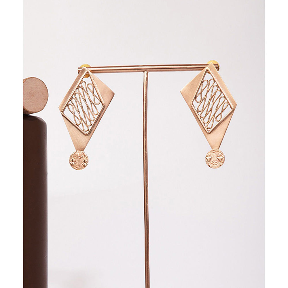 Suhani Pittie Pyramid Corner Earrings