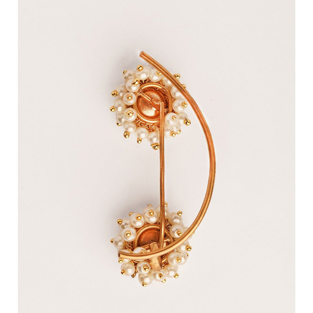Suhani Pittie Pearl Bunch Ear Wrap