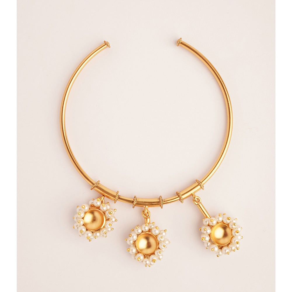 Suhani Pittie Pearl Bunch Anklet/Armband