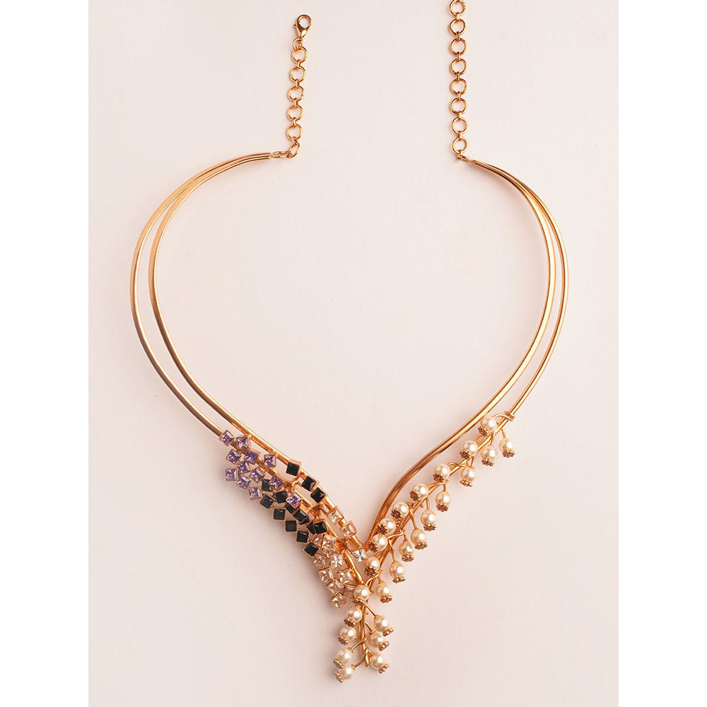 Suhani Pittie High Queen Pearl Neckpiece Necklace