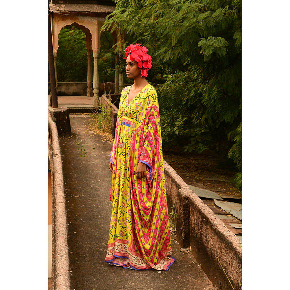 Swati Vijaivargie Veda Kaftan Dress