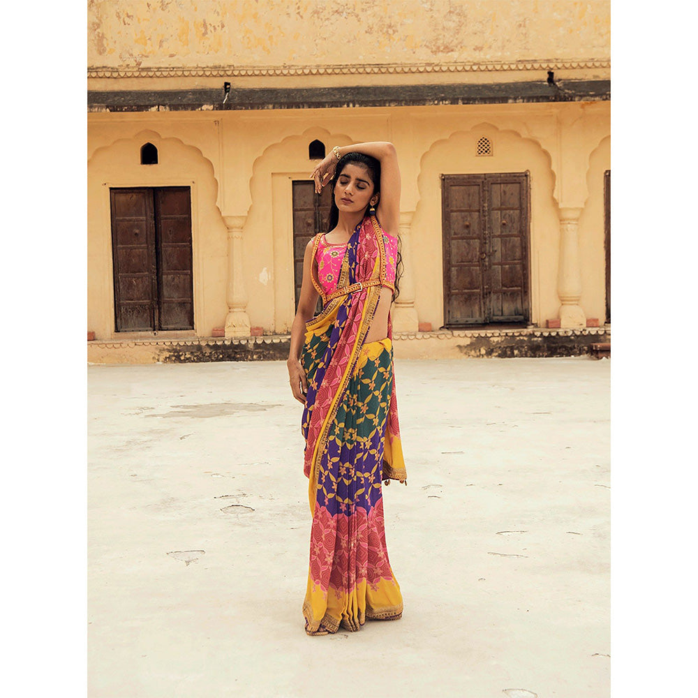 Swati Vijaivargie Pichola Stitched Blouse