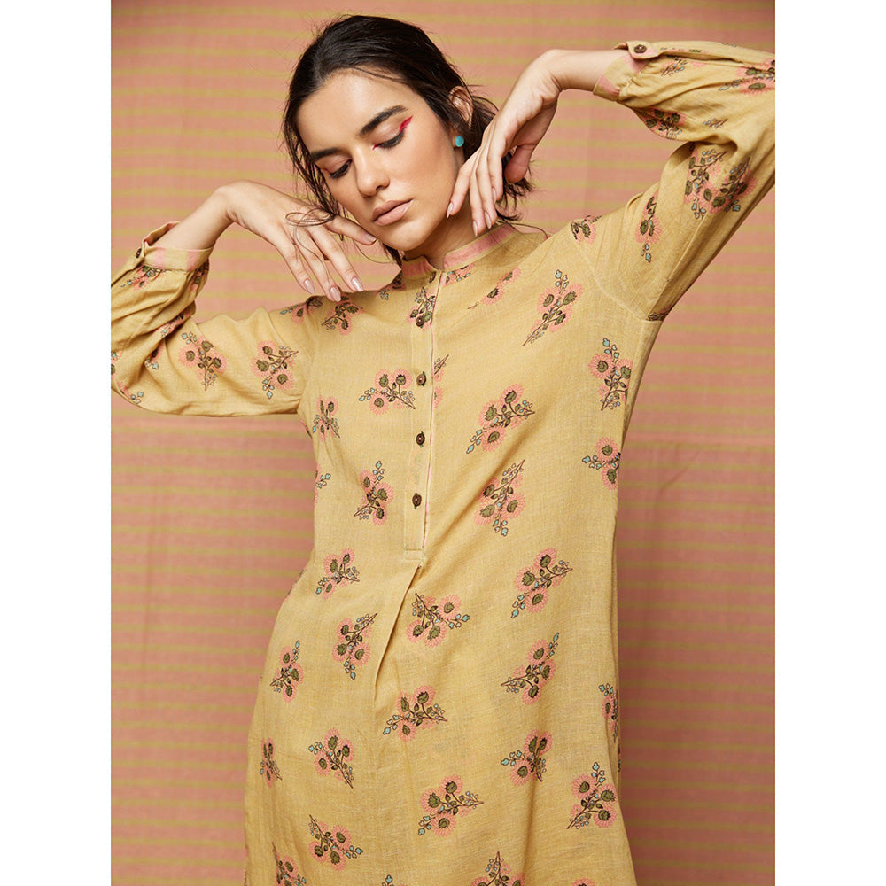 Swati Vijaivargie Anna High Low Hem Shirt Kurta