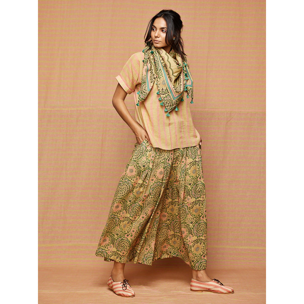 Swati Vijaivargie Greta Zaal Pleated Palazzo