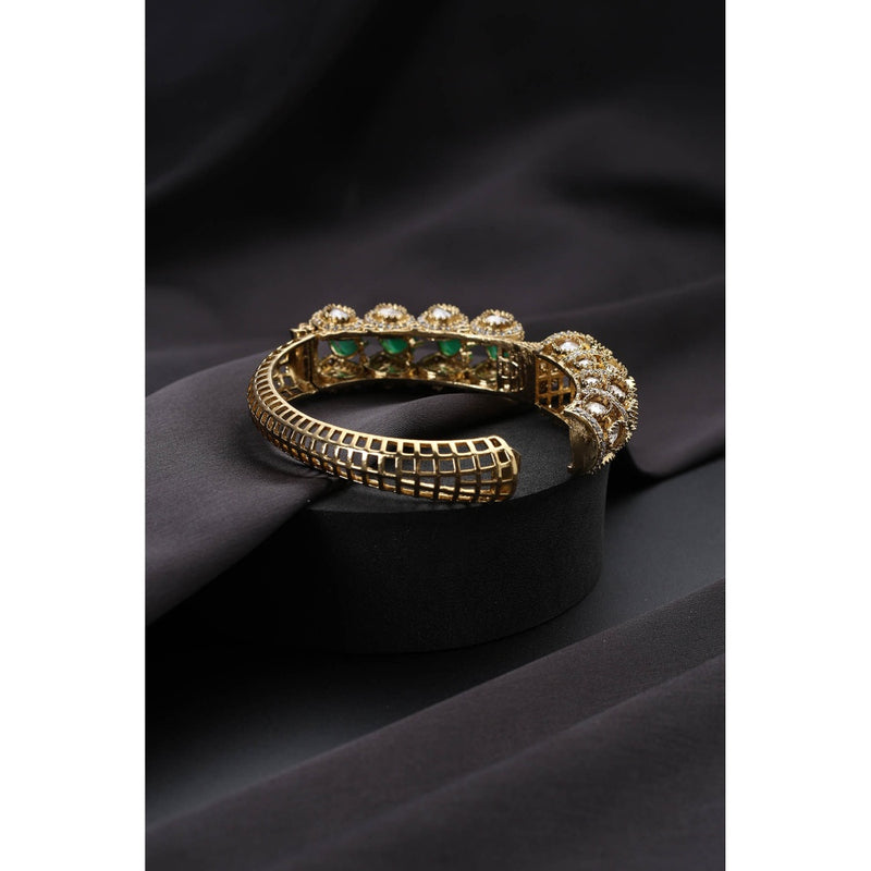 SWABHIMANN Multi-Color Polki Kada