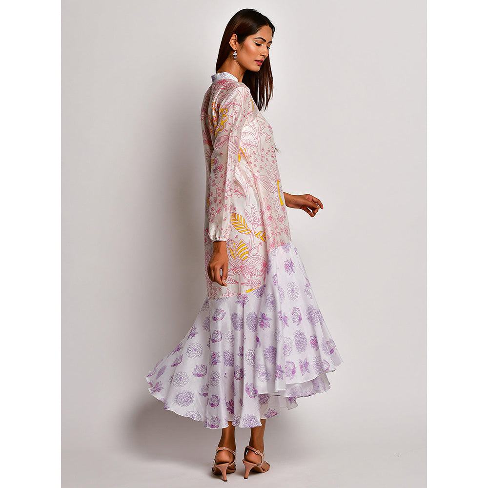 Swati Vijaivargie In Bloom Multicolor Printed Dress