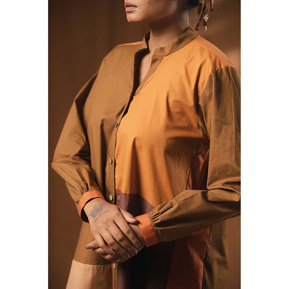 Taraasi Satolia' Cotton Shirt Dress