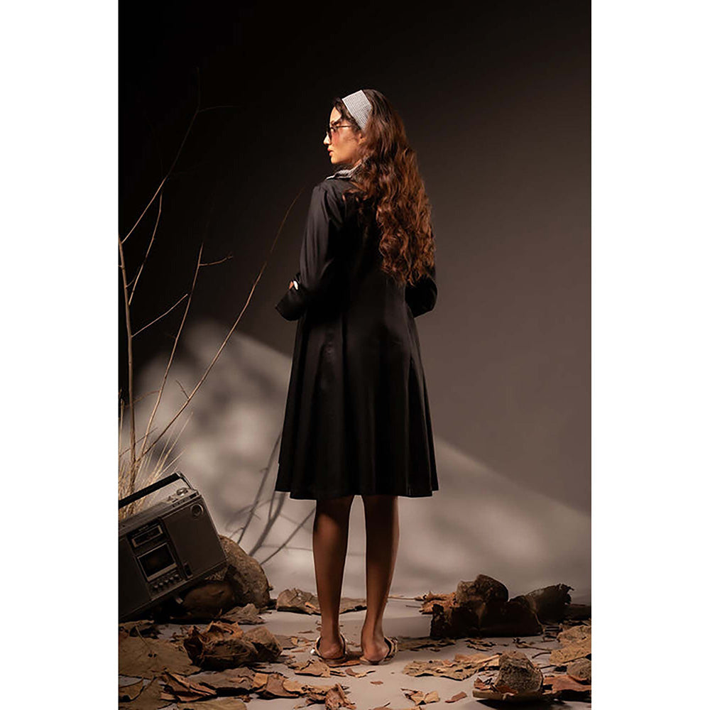 Taraasi Aakriti' Cotton Silk Dress