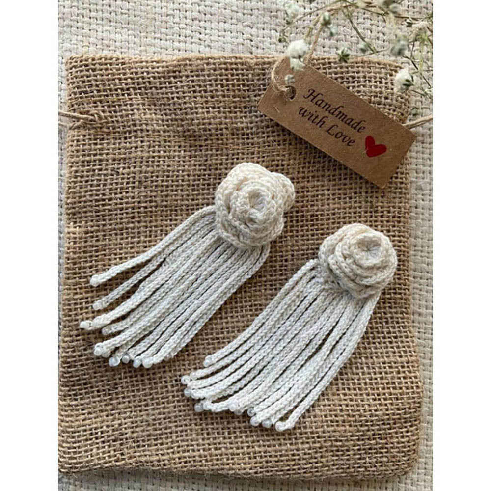 Taraasi Handmade Crochet Earrings