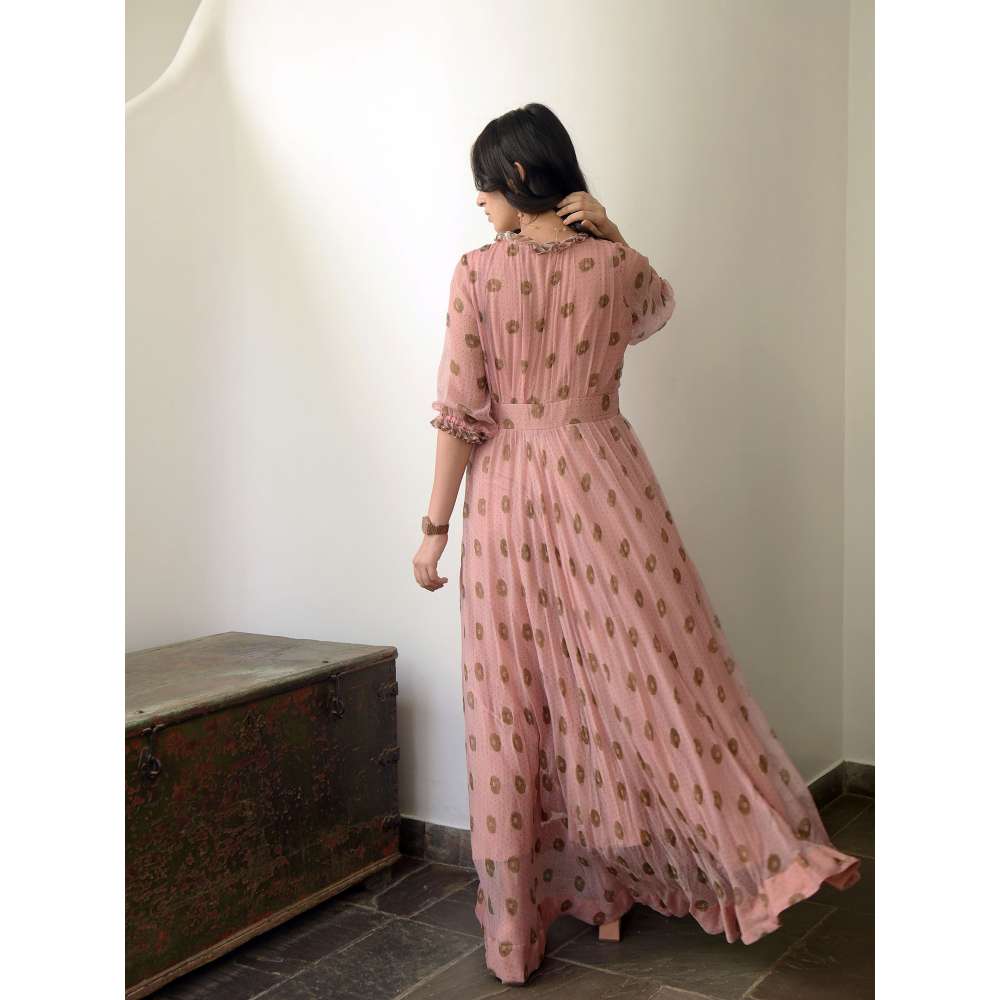 Taro india Pressed Flower Maxi