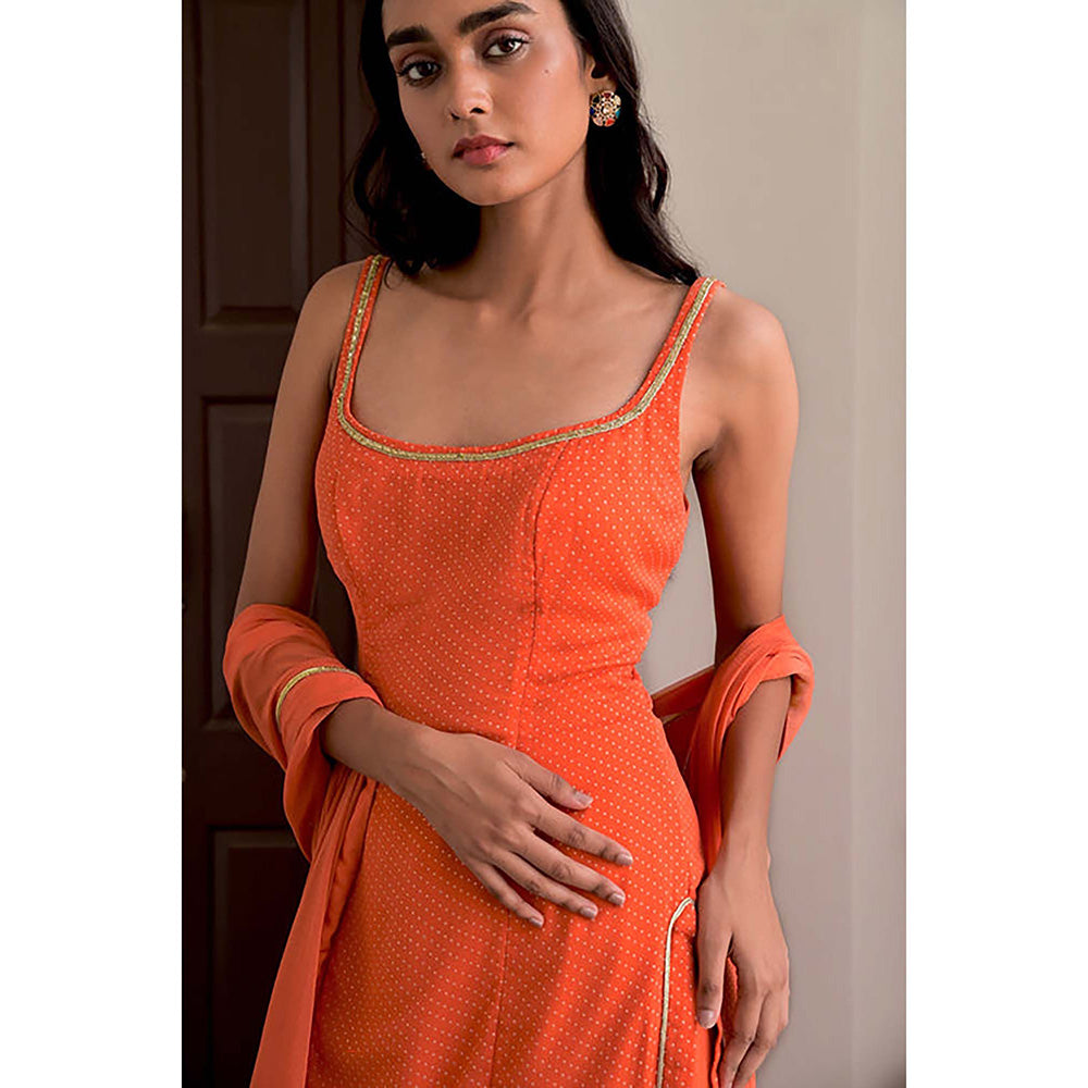 Taro India Zoya Kurta With Churidar And Dupatta