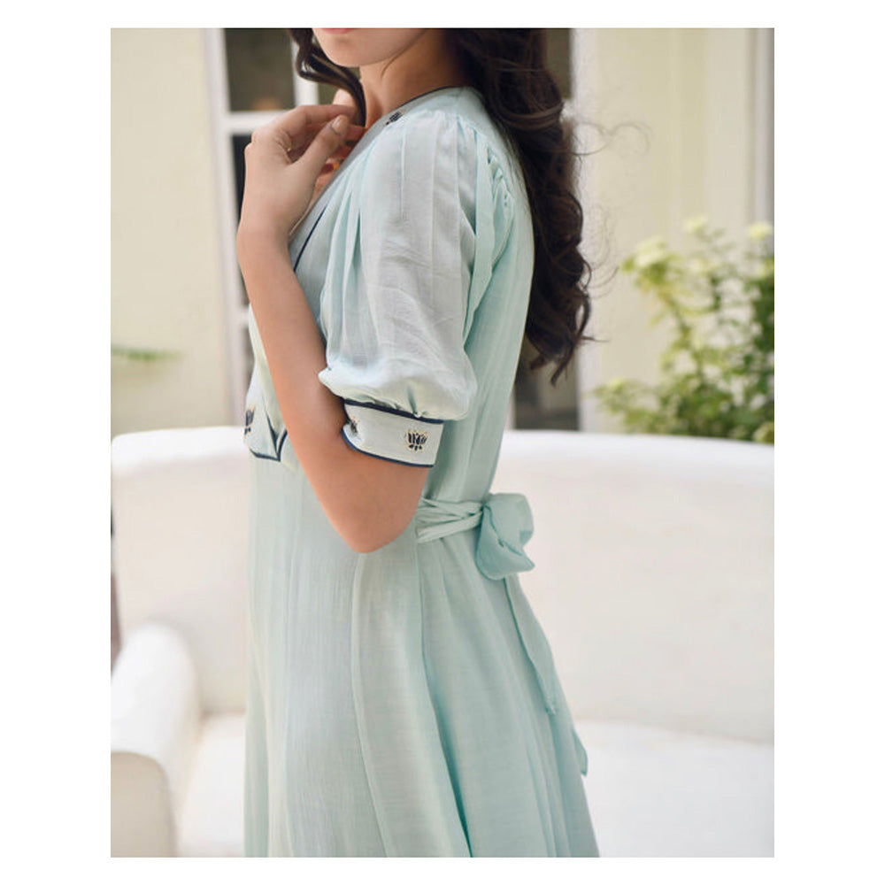 Taro India Tiffany Blue Maxi Dress