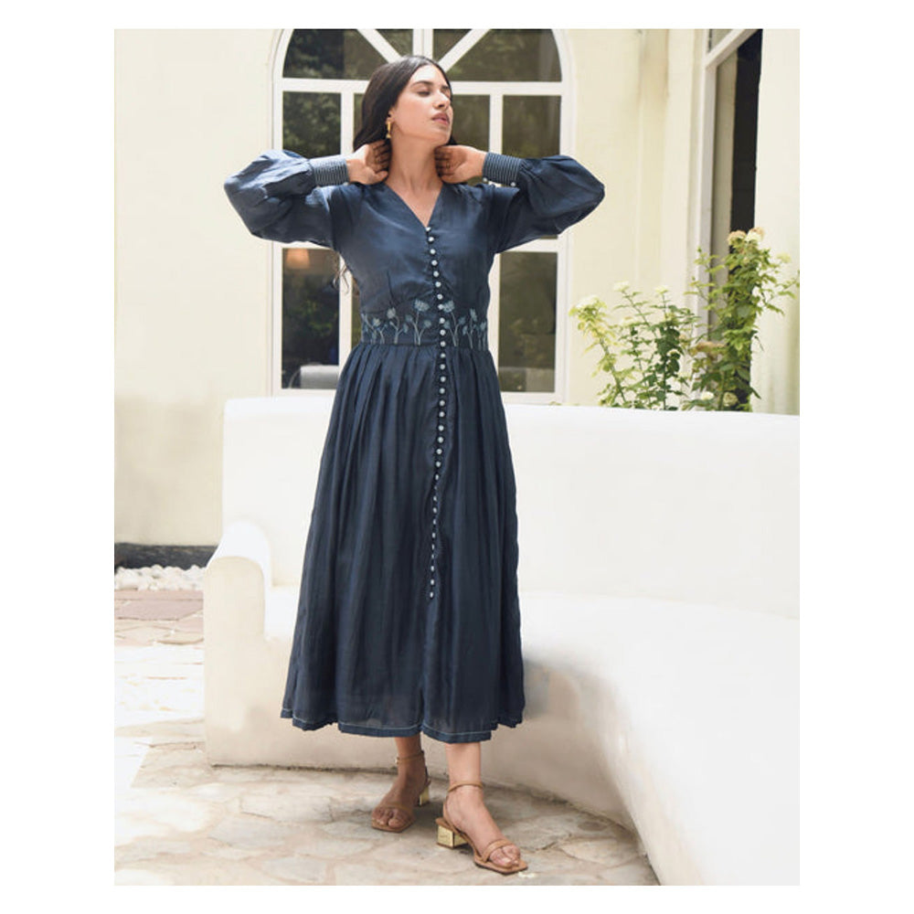 Taro India Midnight Bloom Dress