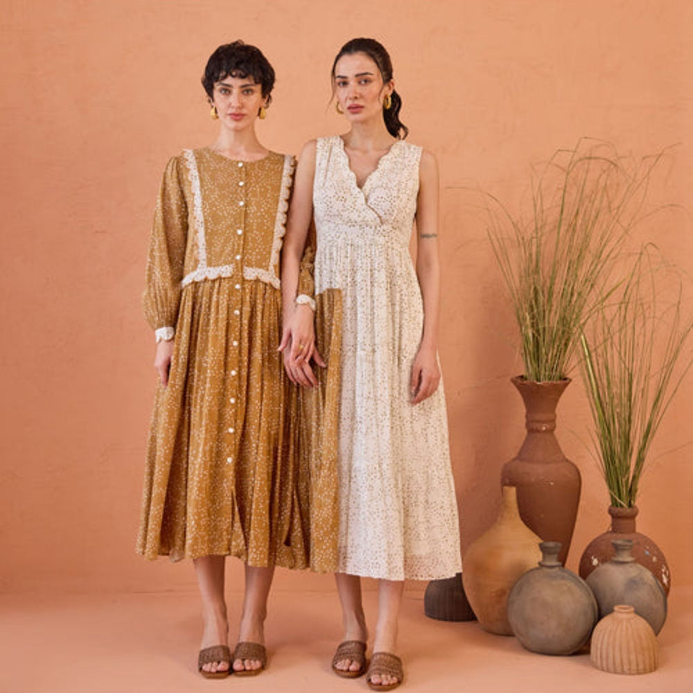 Taro India Marigold Breeze Maxi Dress