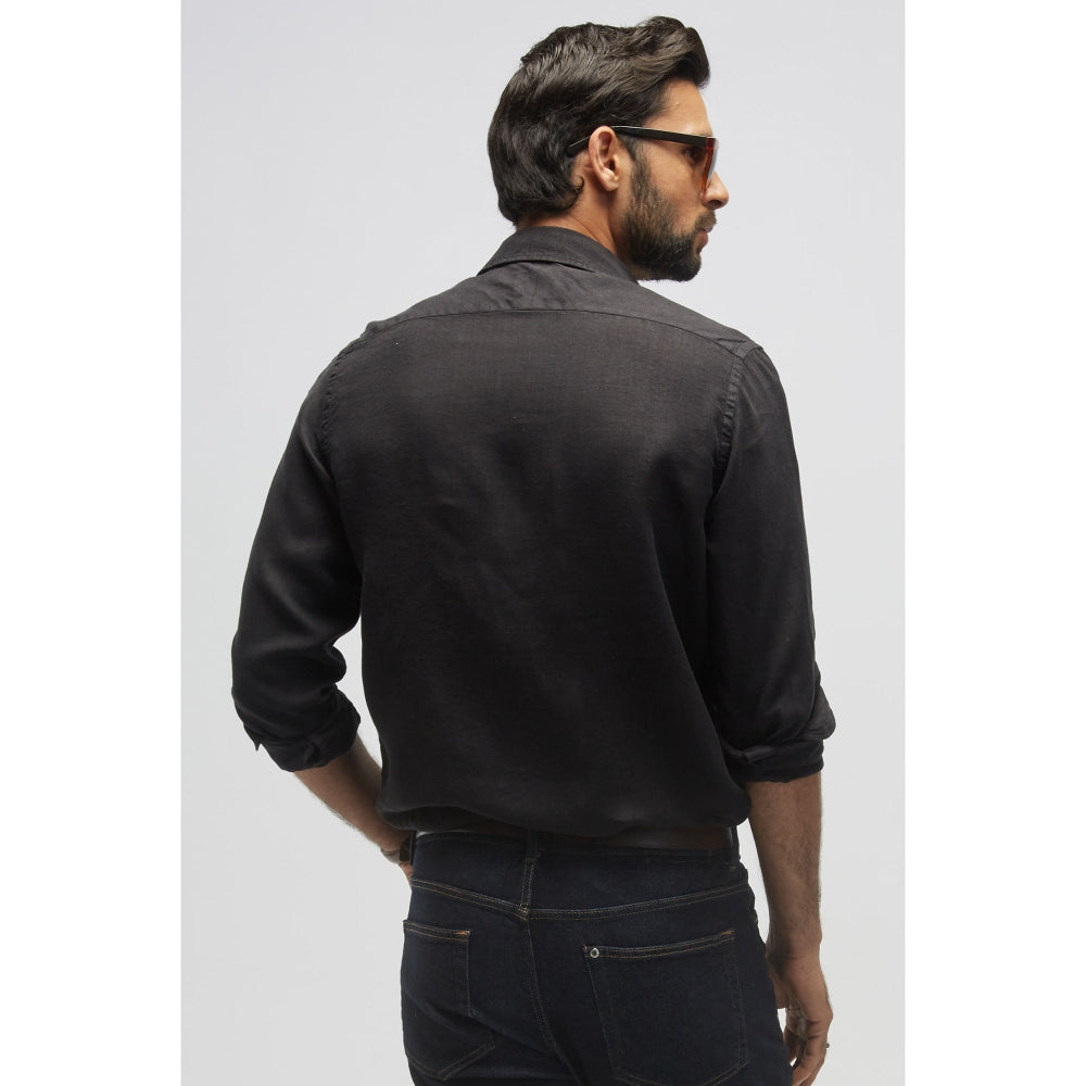 TERRA LUNA Quai Black Shirt