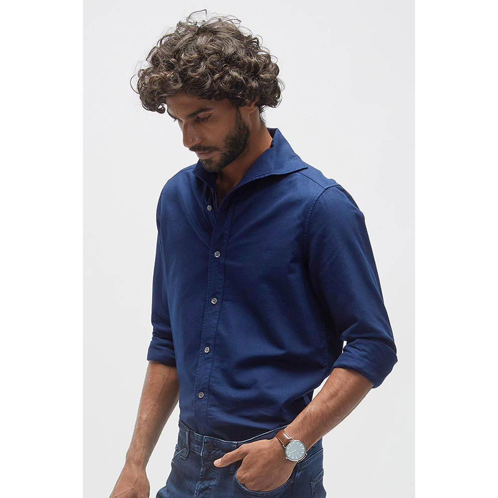 TERRA LUNA Saige Blue Shirt