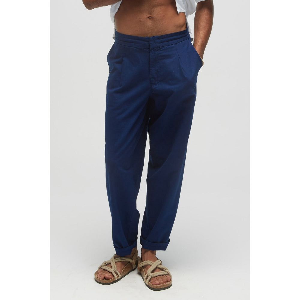 TERRA LUNA Larvotto Blue Pant