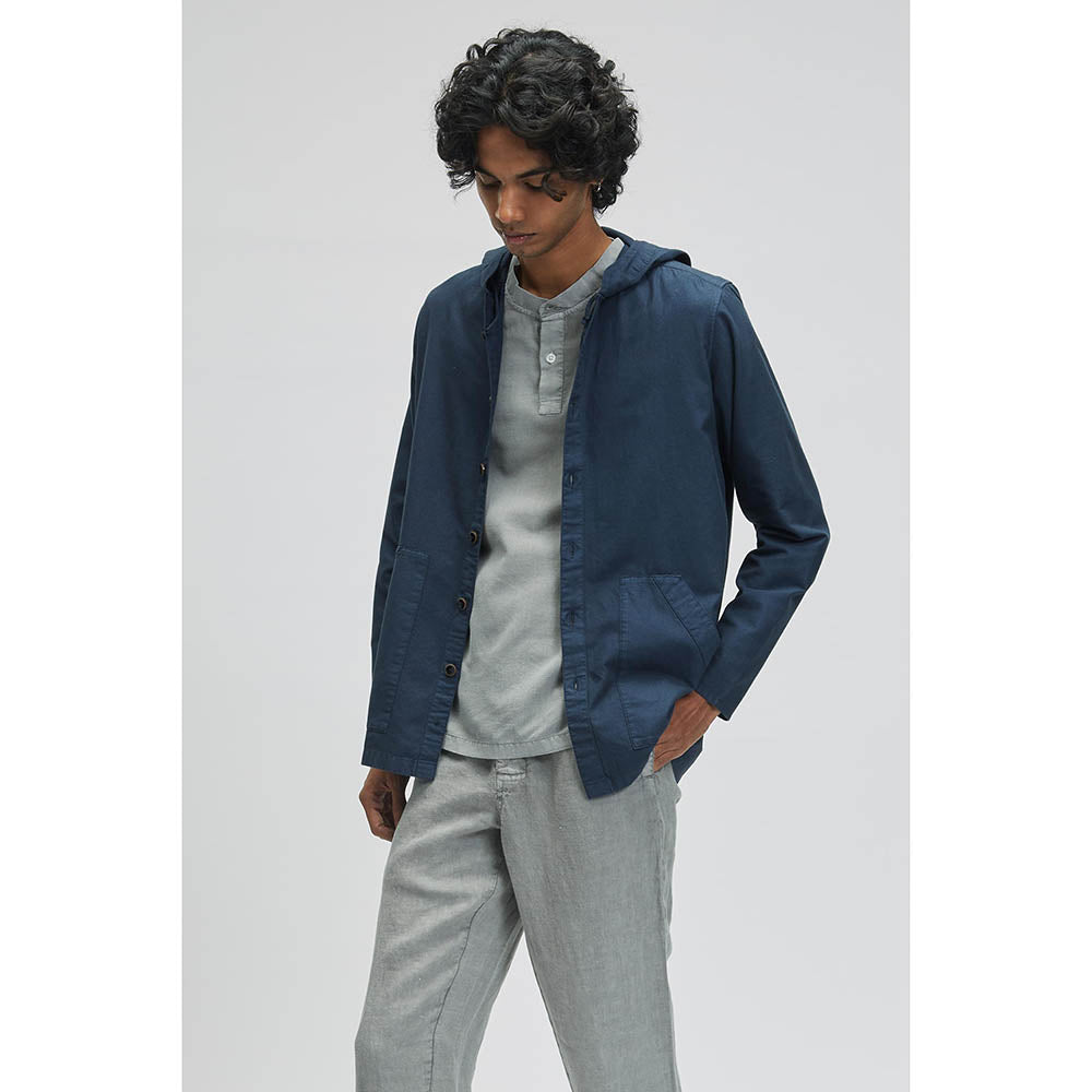 TERRA LUNA Phobos Navy Hoodie