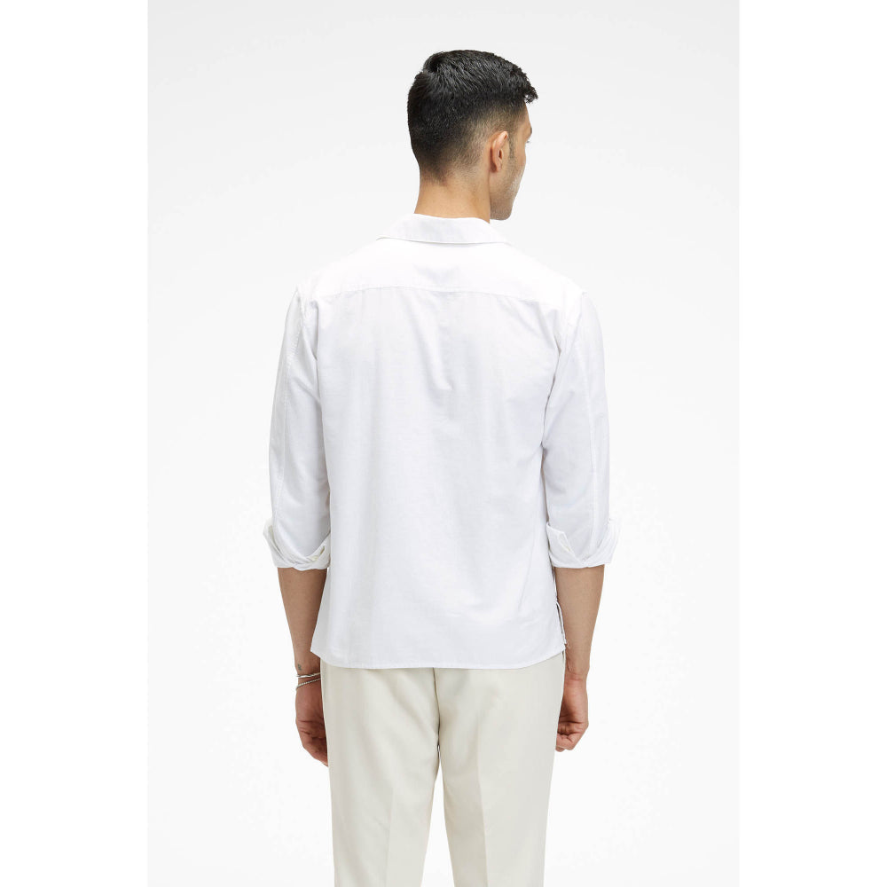 Terra Luna Zouk White Astro Sheen Shirt