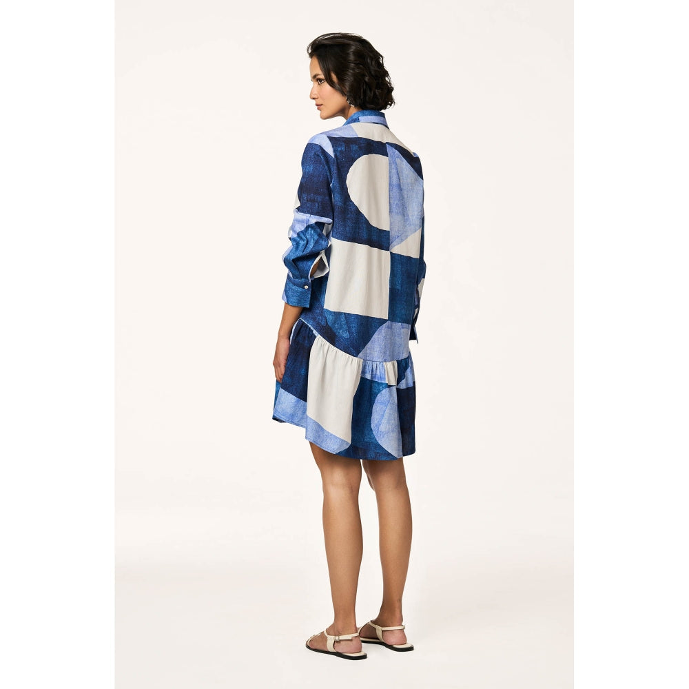 TERRA LUNA Women Mirri Patchwork Print Dress