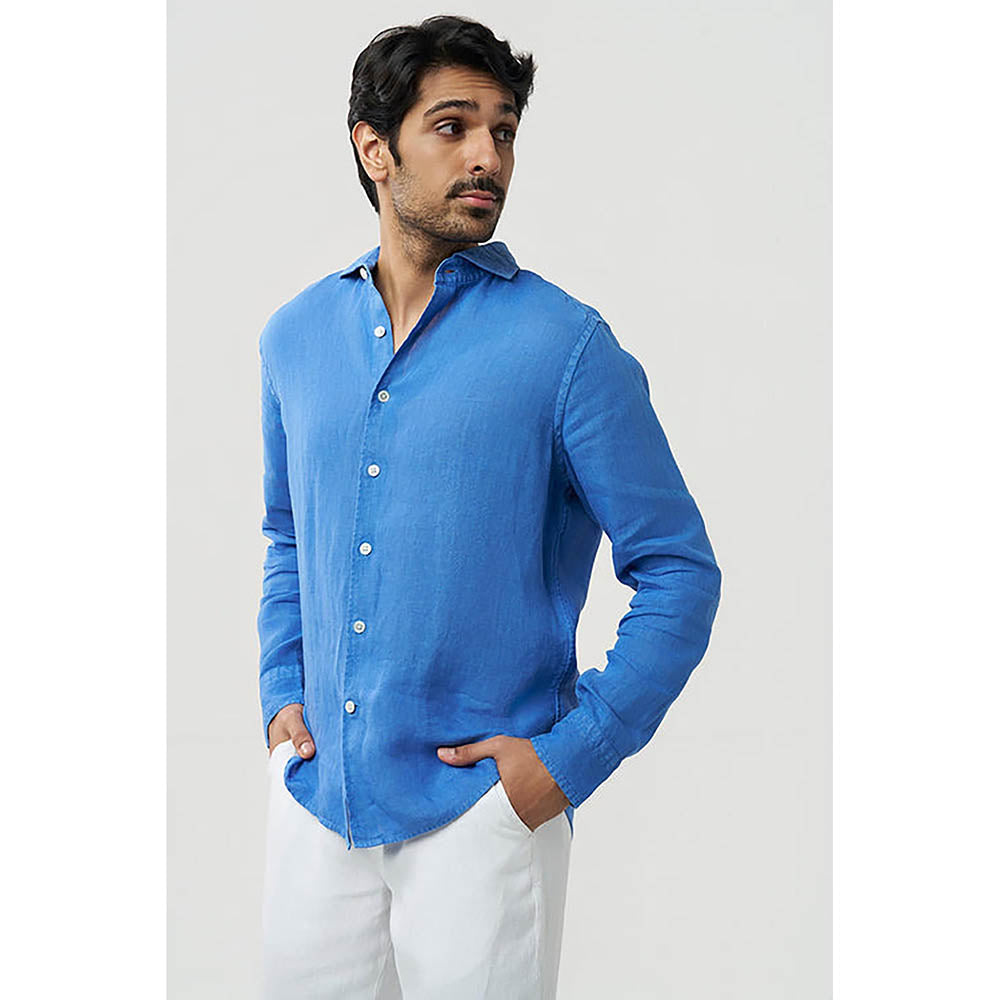 TERRA LUNA Fabio Linen Casual Shirt