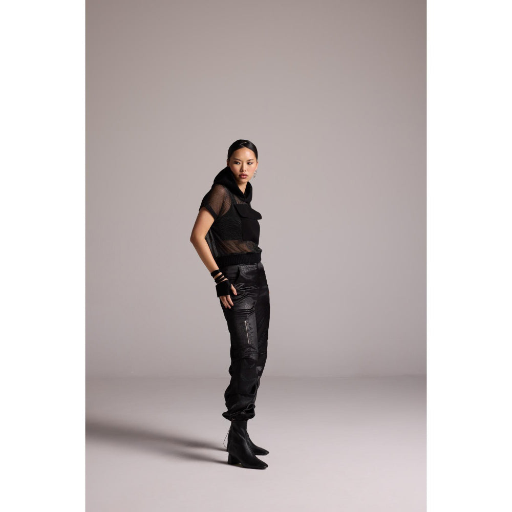 The Dapper Lady Black Sienna Joggers