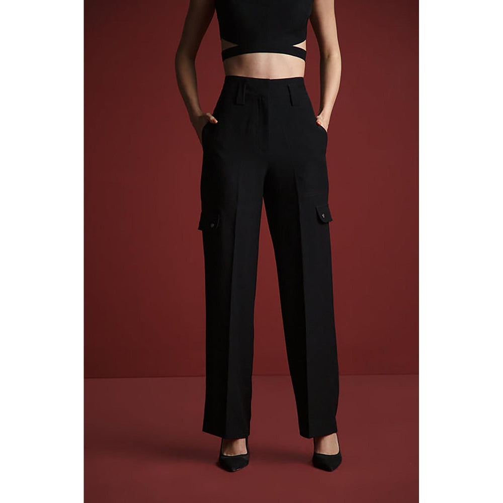 The Dapper Lady Midnight Straight Pant