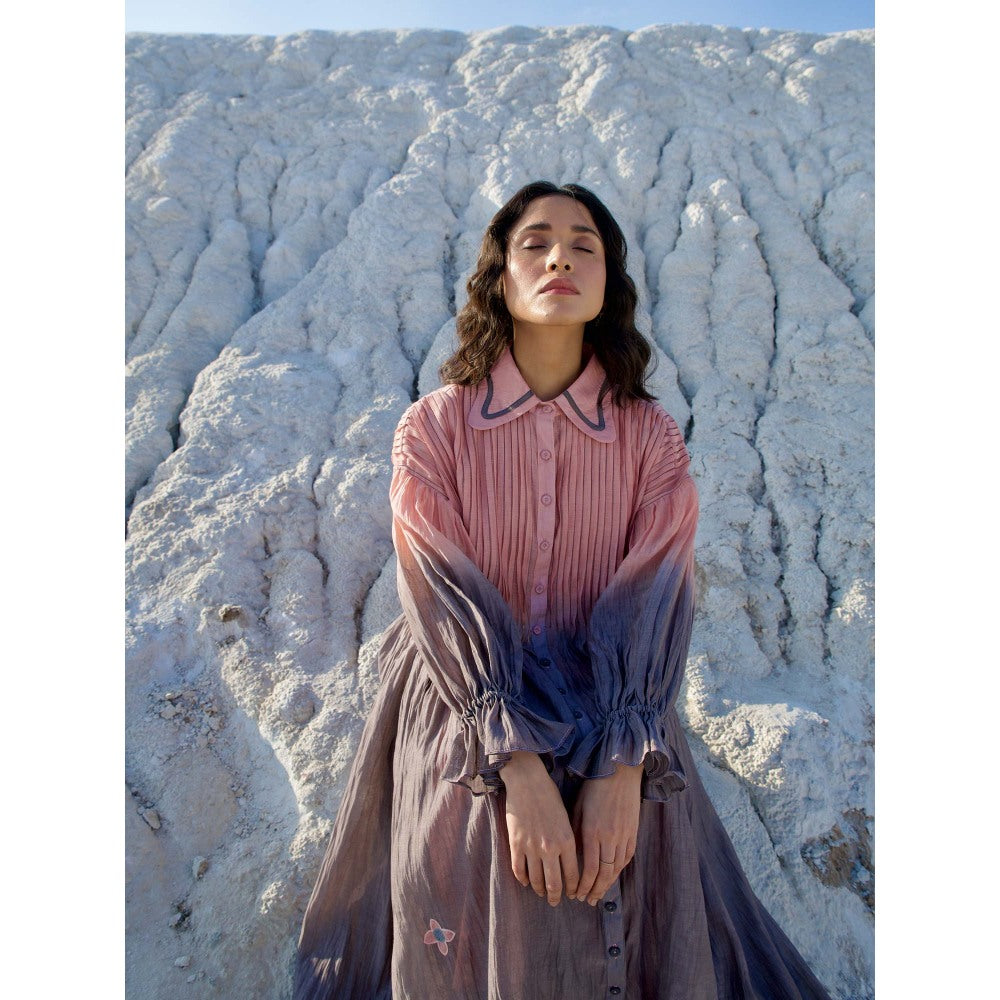 The Loom Art Sunset Shore Multi-Color Dress with Slip (Set of 2)