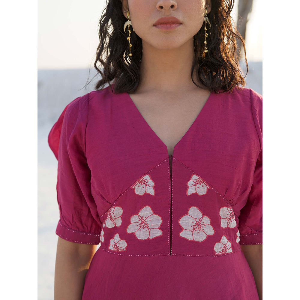The Loom Art Raspberry Dress - Pink