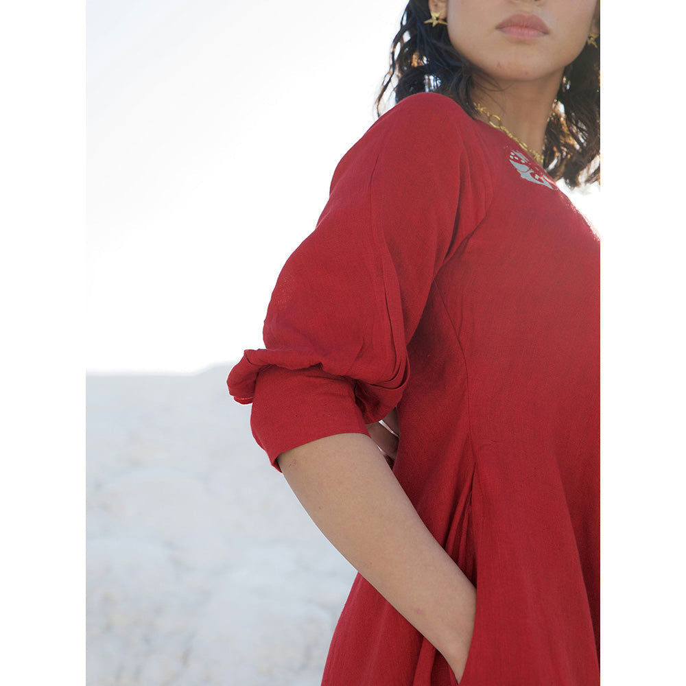 The Loom Art Ruby Red Dress