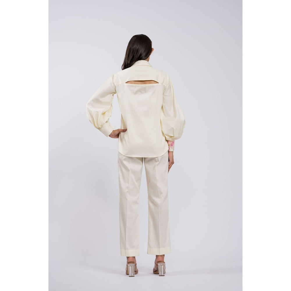 The Dramebaaz Company Lotus Blossom Co-Ord (Set of 2)