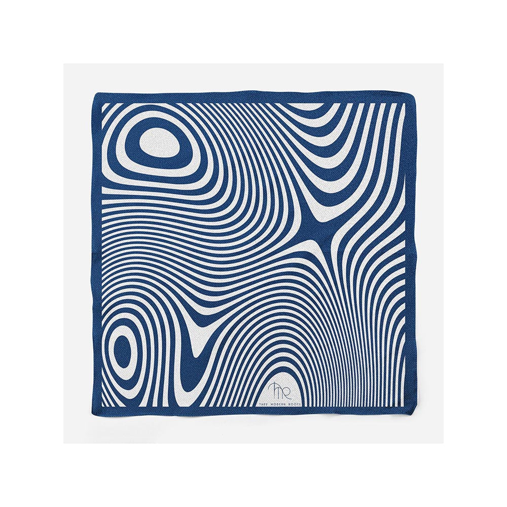 Thee Modern Roots Illusory Magic Silk Pocket Square