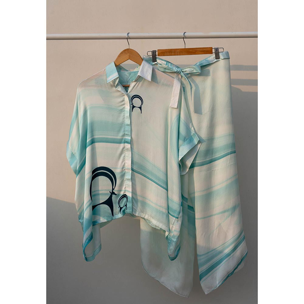 Thee Modern Roots Sika Printed Co-Ord (Set of 2)