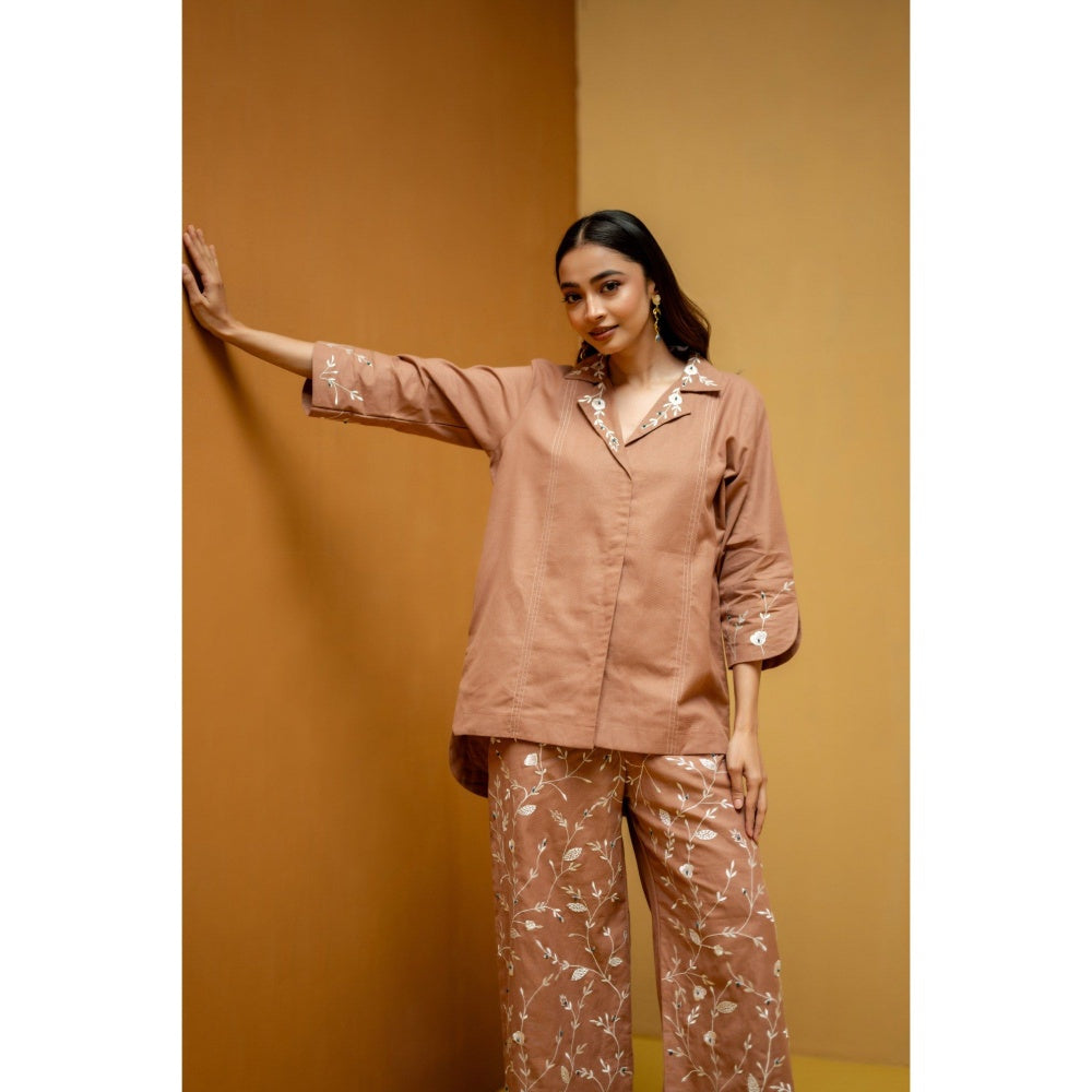 The House of Hemp Peach Mati Co-Ord Set