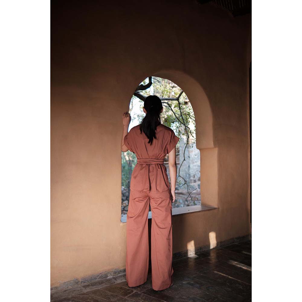 The Terra tribe Brown Friday Flared Pant