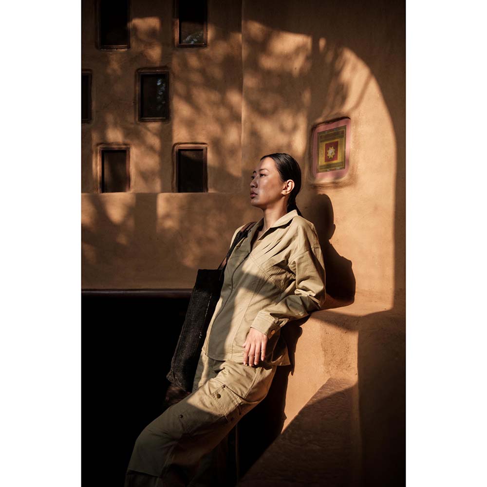 The Terra tribe Khaki Saigon Parachute Pant